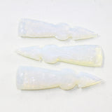 3 Opalite Ornamental Tomahawk Heads #7024  Ax Axe Hatchet