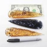 3 Glass Ornamental Spearheads  #7026  Arrowheads