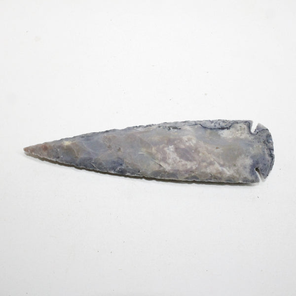 1 Stone Ornamental Spearhead  #8710  Arrowhead