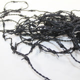 25 Yards of Leather Barbed Wire Antique Black Color  #2522