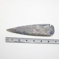 1 Stone Ornamental Spearhead  #8710  Arrowhead