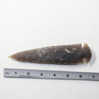 1 Stone Ornamental Spearhead  #222d  Arrowhead