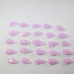 25 Pink Glass Ornamental Arrowheads  #0726  Arrowhead z