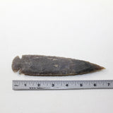 1 Stone Ornamental Spearhead  #6423  Arrowhead