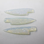 3 Opalite Ornamental Knife Blades  #6028 z