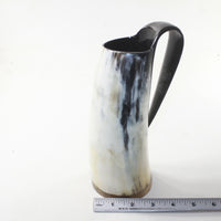 1 Horn Beer Mug  #0033 Medievil Tankard