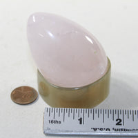 1 Rose Quartz Egg  180 Grams #6133 Gemstone Egg
