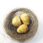 Nest Of 3 Mookaite Eggs  Combined Weight 185 Grams #9633