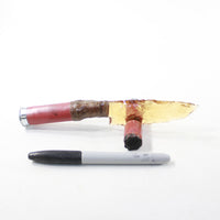 Shotgun Shell Handle Glass Blade Ornamental Knife #3621 Mountain Man Knife