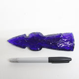 1 Glass Ornamental Tomahawk Head #2118  Ax Axe Hatchet