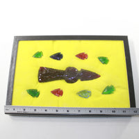 Glass Ornamental Tomahawk Head Display #3327