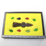 Glass Ornamental Tomahawk Head Display #3327