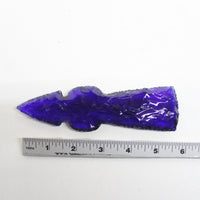 1 Glass Ornamental Tomahawk Head #2118  Ax Axe Hatchet