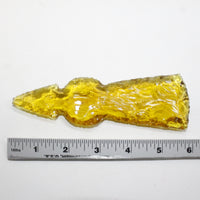 1 Glass Ornamental Tomahawk Head #8919  Ax Axe Hatchet