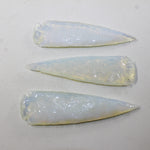 3 Opalite Ornamental Spearheads  #412N  Arrowhead
