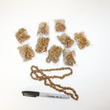 10 Agate chip strands wholesale lot #1000 gemstones powwow wampum rendezvous