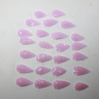 25 Pink Glass Ornamental Arrowheads  #9326  Arrowhead