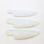3 Opalite Ornamental Knife Blades  #4123