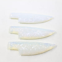 3 Opalite Ornamental Knife Blades  #4123