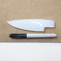 1 Opalite Ornamental Knife Blade  #6724