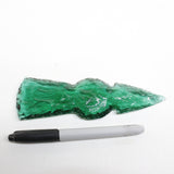 1 Glass Ornamental Tomahawk Head #5418  Ax Axe Hatchet