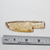 1 Small Glass Ornamental Knife Blade  #661N  Mountain Man Knife