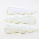 3 Opalite Ornamental Tomahawk Heads #1024  Ax Axe Hatchet
