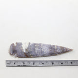 1 Stone Ornamental Spearhead  #9123  Arrowhead