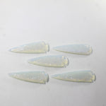 5 Opalite Ornamental Spearheads  #0933  Arrowhead