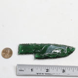 1 Small Glass Ornamental Knife Blade  #271D  Mountain Man Knife