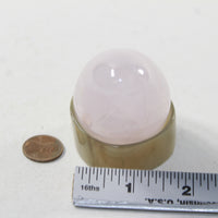1 Rose Quartz Egg  180 Grams #6133 Gemstone Egg