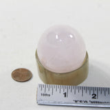 1 Rose Quartz Egg  180 Grams #6133 Gemstone Egg