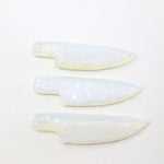 3 Opalite Ornamental Knife Blades  #5624 z