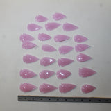 25 Pink Glass Ornamental Arrowheads  #9326  Arrowhead z