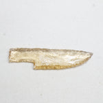 1 Small Glass Ornamental Knife Blade  #491D  Mountain Man Knife