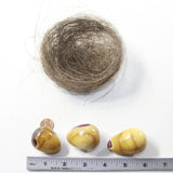 Nest Of 3 Mookaite Eggs  Combined Weight 185 Grams #9633