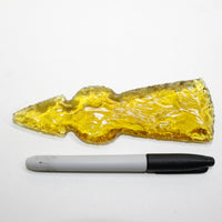 1 Glass Ornamental Tomahawk Head #8919  Ax Axe Hatchet