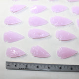 25 Pink Glass Ornamental Arrowheads  #0726  Arrowhead