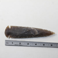 1 Stone Ornamental Spearhead  #222d  Arrowhead