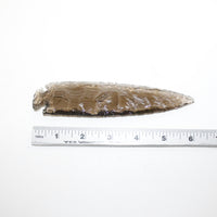 1 Glass Ornamental Spearhead  #4312  Arrowhead