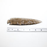 1 Glass Ornamental Spearhead  #4312  Arrowhead