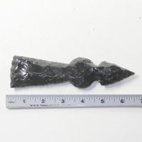 1 Obsidian Ornamental Tomahawk Head #9434  Ax Axe Hatchet