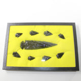 Obsidian Ornamental Spearhead  Display #352d