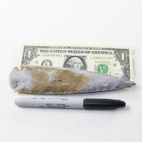 1 Stone Ornamental Spearhead  #132d  Arrowhead