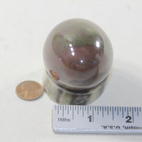 1 Bloodstone Egg  190 Grams #8533 Gemstone Egg