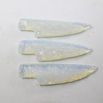 3 Opalite Ornamental Knife Blades  #1832