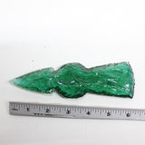 1 Glass Ornamental Tomahawk Head #5418  Ax Axe Hatchet