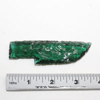 1 Small Glass Ornamental Knife Blade  #771N  Mountain Man Knife