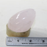 1 Rose Quartz Egg  180 Grams #6133 Gemstone Egg