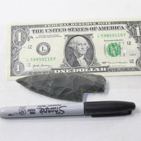 1 Small Stone Ornamental Knife Blade  #632n  Mountain Man Knife